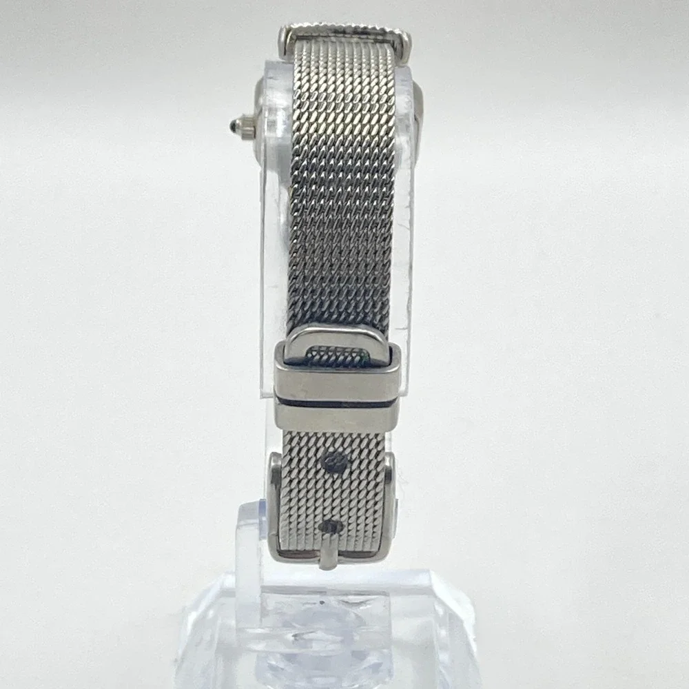 Elizabeth Taylor Avon Women's Watch Silver Tone Crystals Art Deco New Battery